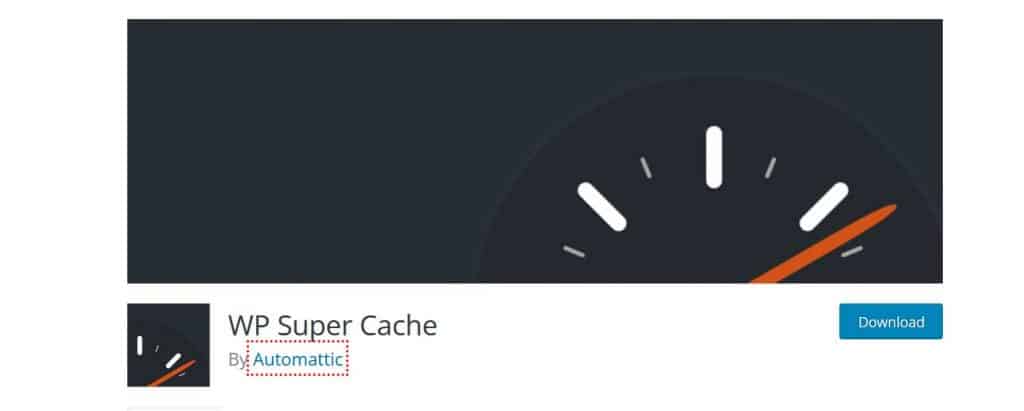 WP Super Cache WordPress caching plugin